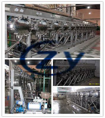 大容量のヤマイモの澱粉の生産ライン/Ss 304のタピオカの澱粉機械
