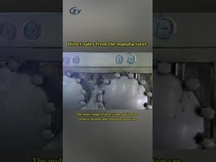 連続生産の要求のために,クラッシング-分離キャッサバ粉末加工機械