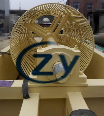 回転式ドラム カッサバの洗濯機の炭素鋼材料   自動電気制御
