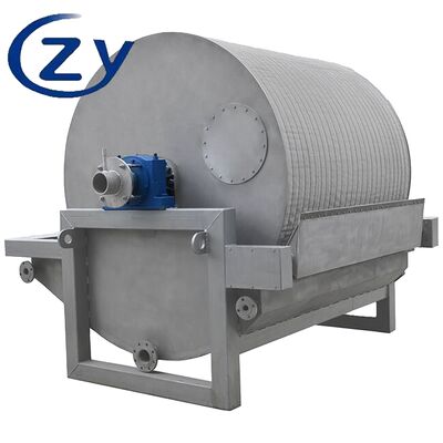 ポテト基のスターチ脱水 ローータリードラム真空フィルター 統合駆動モーター