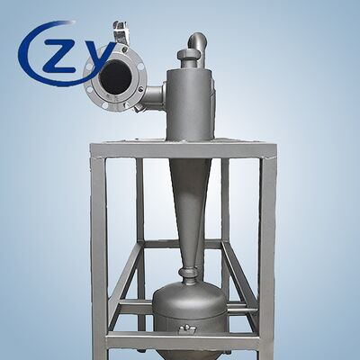 SS304 材料 精粉脱出器 離心分離技術 移動部品なし 効率的な砂除去