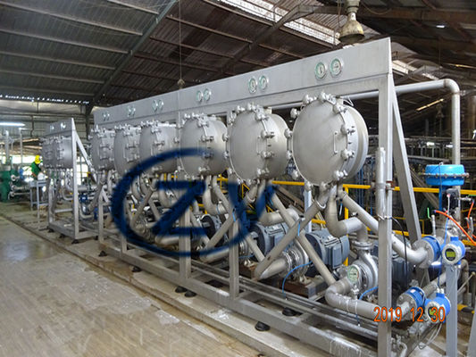 ZY   カッサバ澱粉の工場の澱粉の精錬セクションに使用するハイドロサイクロン