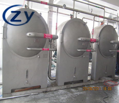 ステンレス鋼の工業生産のための304タピオカの澱粉機械
