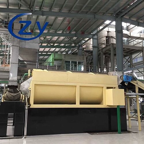 プレミアムロータリードラムピーラー:徹底的な塊茎洗浄と原料純度のための向流設計