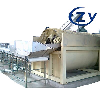 ステンレス鋼モジュール式ロータリーピーラー ツールフリー迅速組み立て 低メンテナンス設計 高スループット連続生産ライン