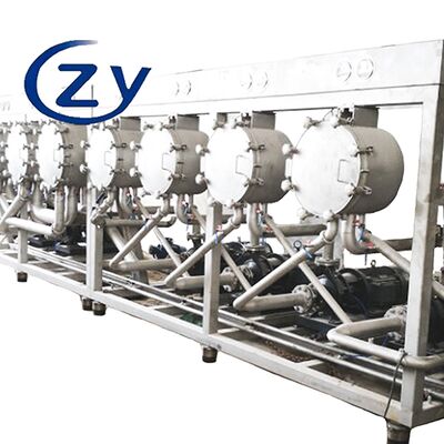 エネルギー 節約 の 粉末 水中 サイクロン: 粉末 洗浄 ・ 濃縮 ライン の コンパクト 設計