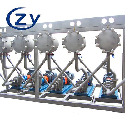 高度な純度の生粉洗浄と濃縮のための食品級マルチサイクロン