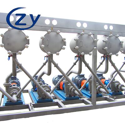 様々な塊茎類に対応し、安定稼働と高純度を実現する工業用デンプンマルチサイクロン