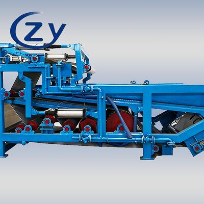 大規模デンプン工場向け連続運転工業用ベルト脱水フィルター