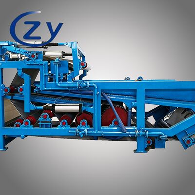 4t/h容量、省エネ設計のカスケード繊維連続固液分離用ベルト脱水フィルター